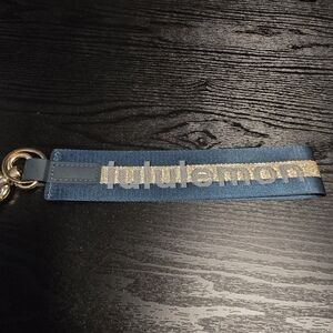 lululemon athletica Blue and Gold Key Holder